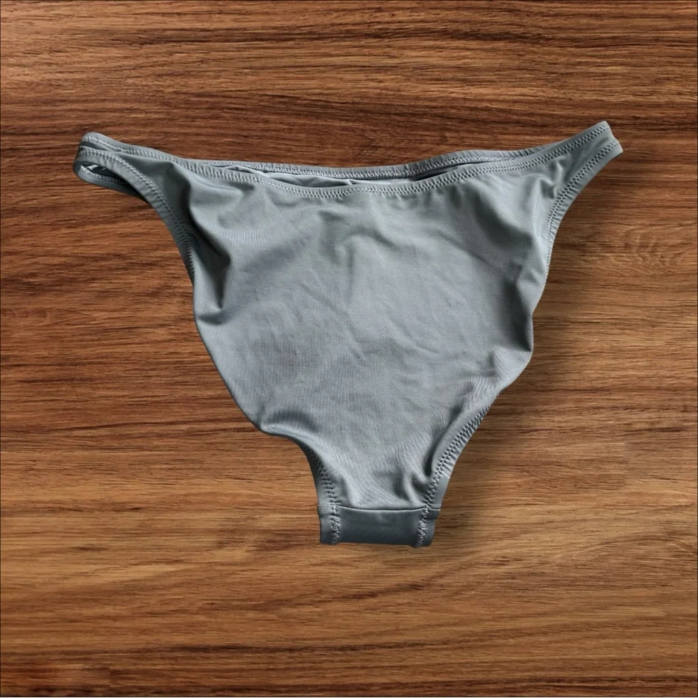 NWT Skims Recycled Swim Mid Coverage Bottom BB-BRF-3980‎ Gunmetal XL